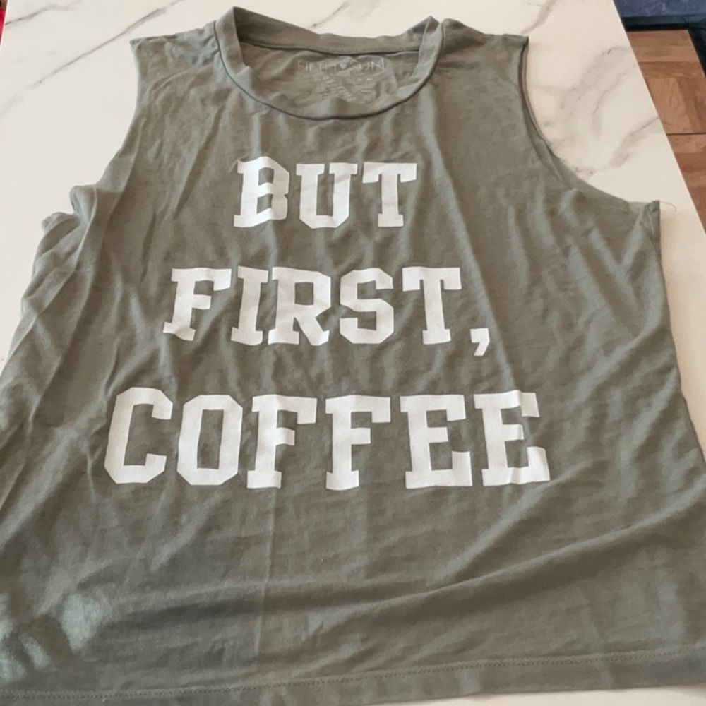 Activewear Graphic tank top , small.